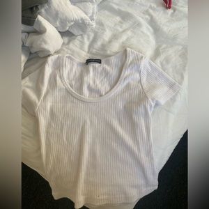 Brandy Melville white crop top